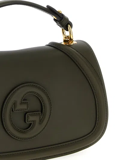 Gucci Blondie Medium Handbag In Green