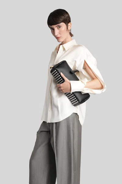 Alexander Wang Shirt In Beige Silk In Neutral