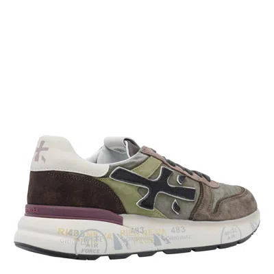Premiata Sneaker Mick 7717 Military Green In Multi