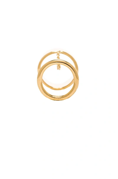 Shop Elizabeth And James Rohe Knuckle Ring In Gold
