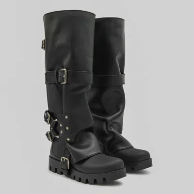 Dolce & Gabbana Dolce&gabbana Women Buckle Boots In Black