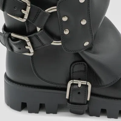 Dolce & Gabbana Dolce&gabbana Women Buckle Boots In Black