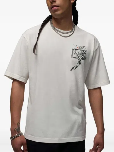 Jordan Graphic-print T-shirt In White