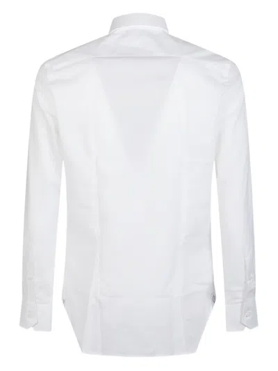 Orian Long-sleeved Cotton Shirt In White