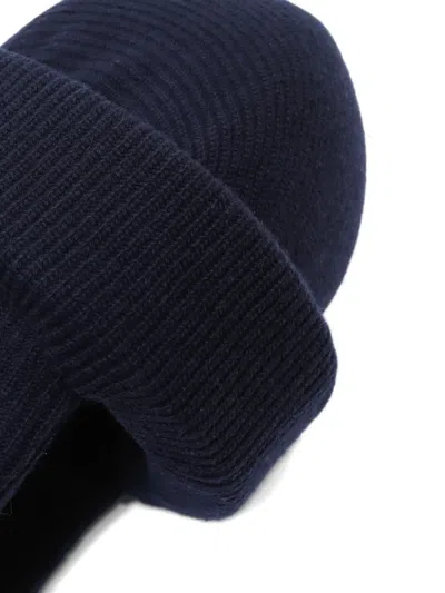 Duran Lantink Cashmere-blend Beanie In Blue