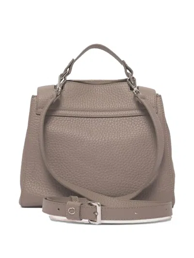 Orciani Small Sveva Soft Crossbody Bag In Brown