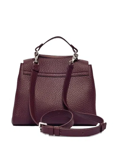 Orciani Small Sveva Tote Bag In Purple