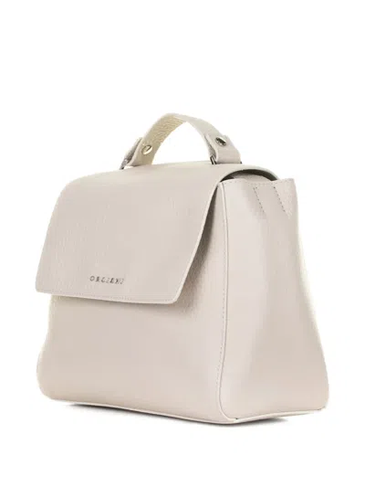 Orciani Small Sveva Tote Bag In White