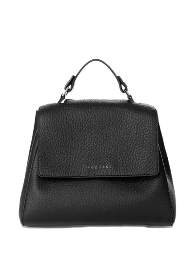 Orciani Small Sveva Tote Bag In Black
