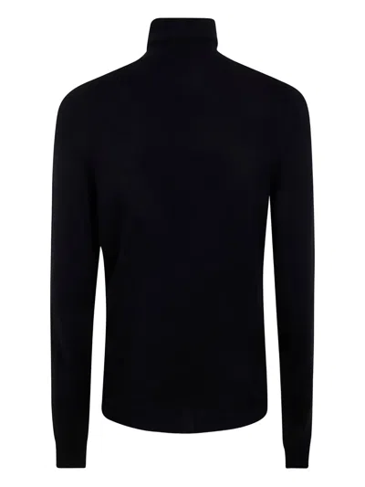 Md75 Cashmere Turtle Neck Sweater Clothing In Black