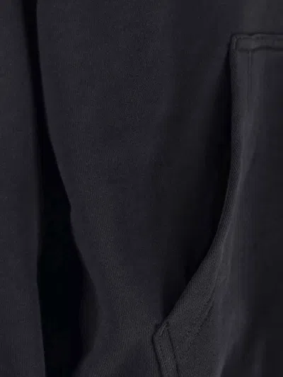 Off-white Black Skate Cloudy Arrow Hoodie In Animal Print