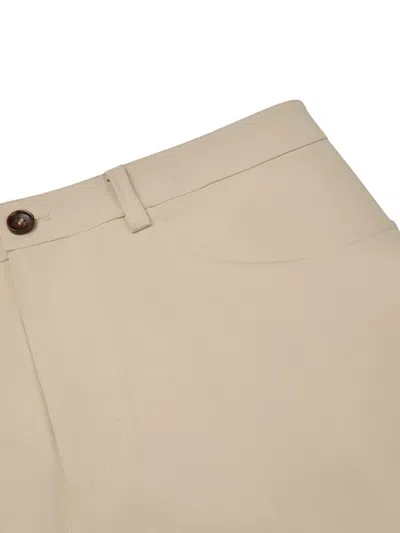Bally Straight Trousers In Neutral