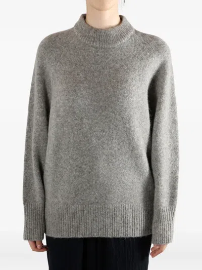 Studio Nicholson Crew Neck Sweater In Gray