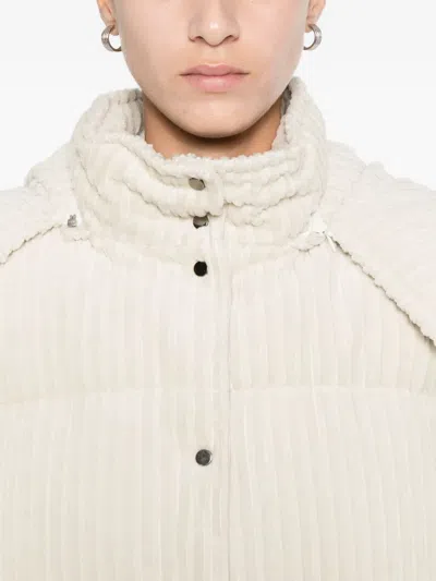 Antonelli Hooded Long-sleeve Casual Jacket In White