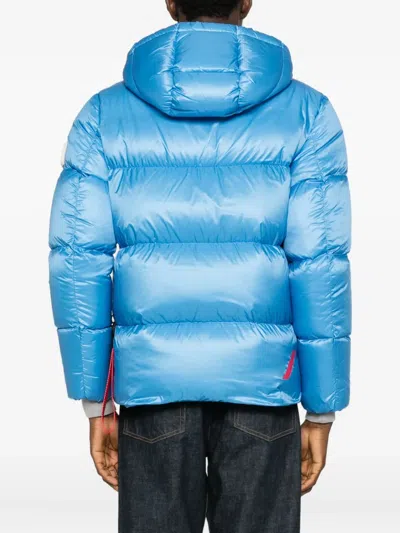 After Label Katalla Hooded Coat In Blue