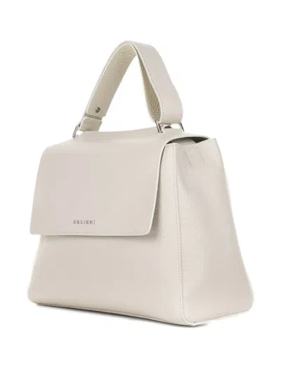 Orciani Medium Sveva Tote Bag In White