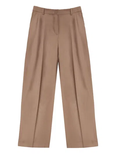 Incotex Pleated Trousers In Pink