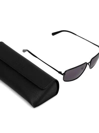 长方形镜框太阳眼镜