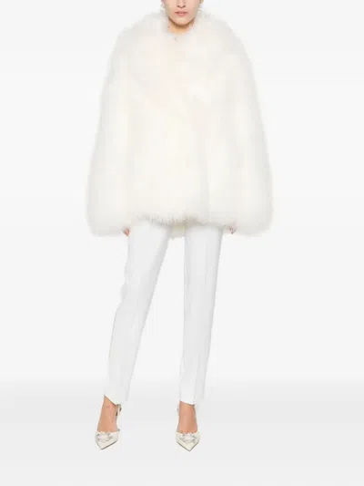 P.a.r.o.s.h Belt-loops Trousers In Neutral