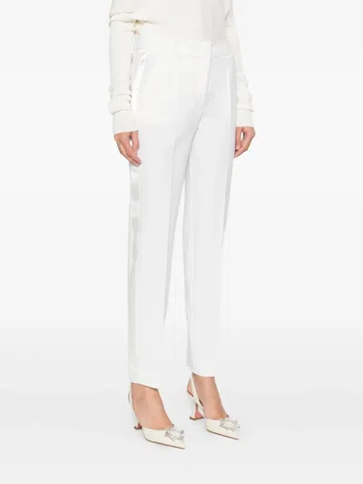 P.a.r.o.s.h Belt-loops Trousers In Neutral