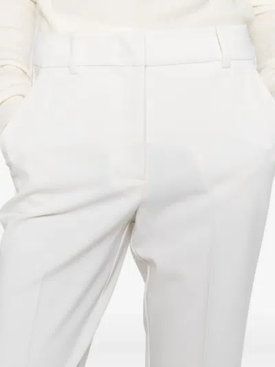 P.a.r.o.s.h Belt-loops Trousers In Neutral