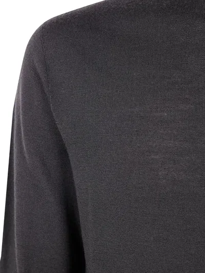 Md75 Wool Crew Neck Sweater Clothing In Black