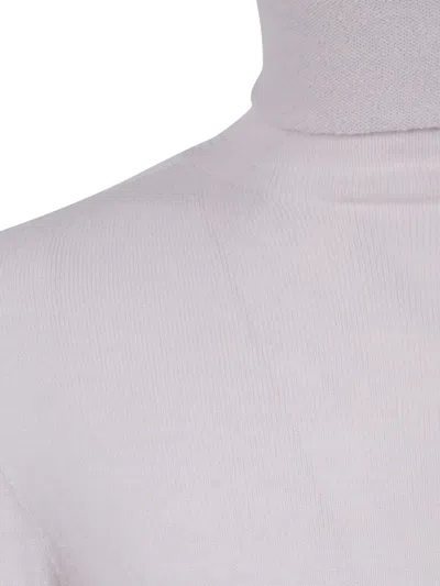 Md75 Cashmere Turtle Neck Sweater Clothing In White