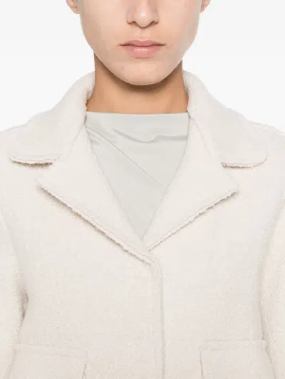 Anne Claire Notched-lapel Jacket In White