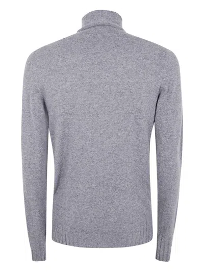 Md75 Cashmere Turtle Neck Sweater Clothing In Gray