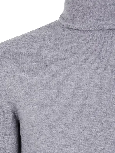 Md75 Cashmere Turtle Neck Sweater Clothing In Gray