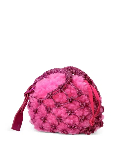 MACRAME CRYSTAL 小号托特包