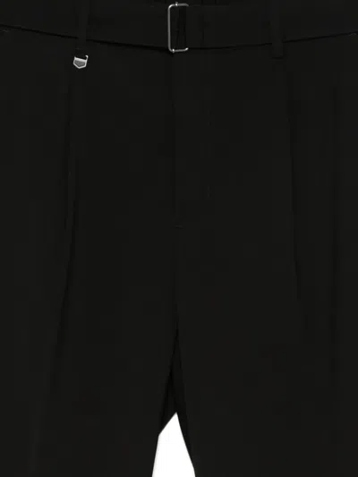 Antony Morato Belted Pants In Black