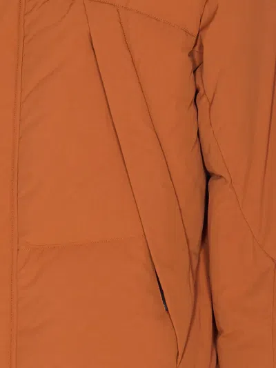 Jg1 Outerwear Down Jacket In Brown