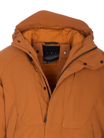 Jg1 Brick Down Jacket In Brown