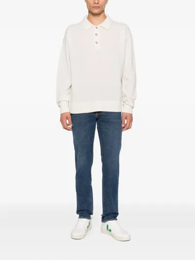 Jacob Cohen Logo-motif Jeans In Blue