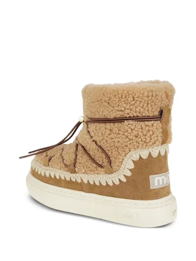 Mou Eskimo Sneaker Bold Scoub Lace In Brown