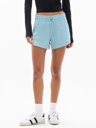 Athleta Seasoft Mid Rise 4" Short In Blue