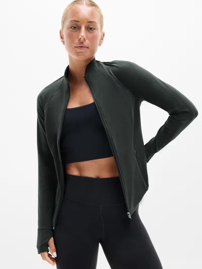 Athleta Salutation Jacket In Green