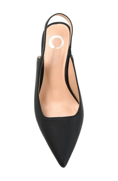 Journee Collection Paulina Slingback Pump In Black