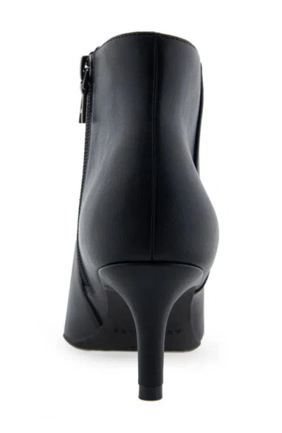 Aerosoles Edith Womens Faux Leather Ankle Booties In Multi