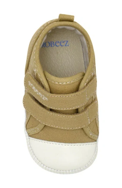 Robeez First Kicks Joey Crib Shoe In Brown