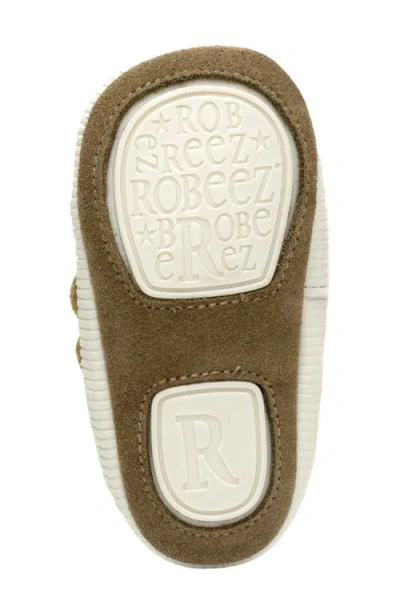 Robeez First Kicks Joey Crib Shoe In Brown