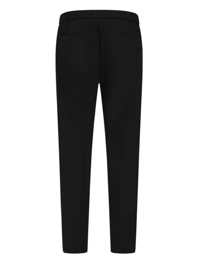 Herno Pleat-detail Tailored Trousers In Blue