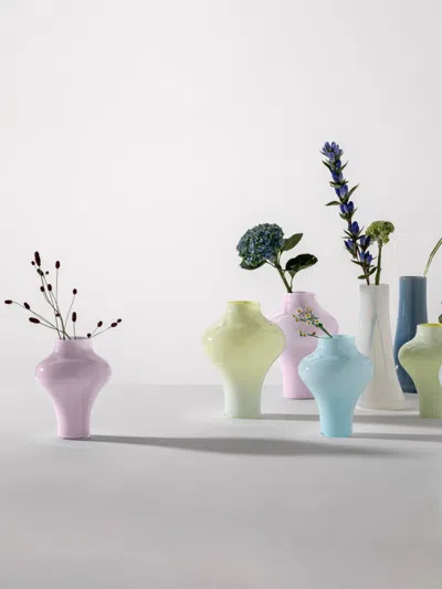 Nasonmoretti As17 Vase (24cm X 18.5cm) In Pink