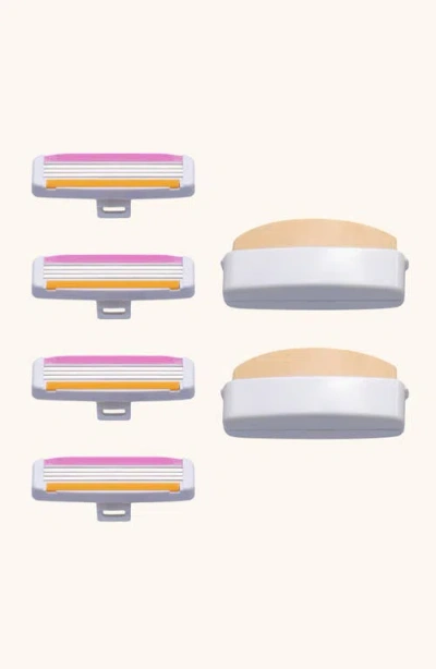 Alleyoop Stay Sharp Refill Pack For All-in-one Portable Razor In Multi