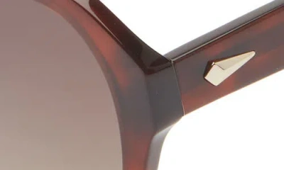 Rag & Bone 53mm Gradient Square Sunglasses In Red