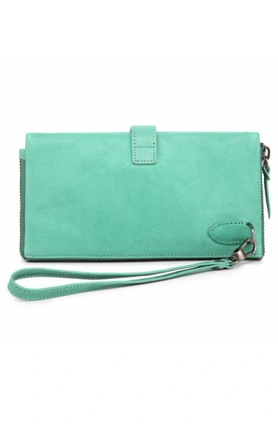 Old Trend Snapper Clutch In Blue