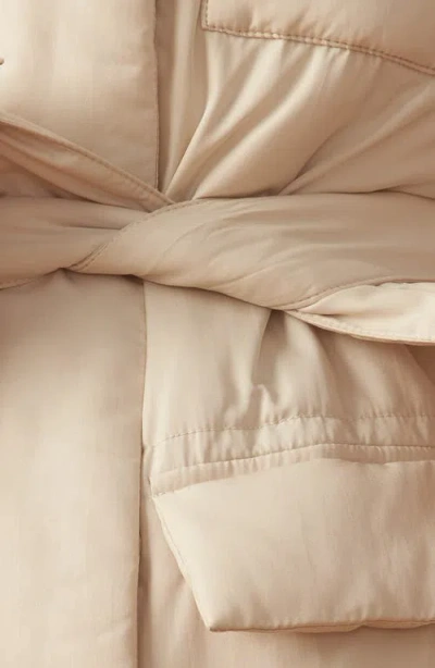 Flying Tomato Channel Quilted Puffer Vest In Multi