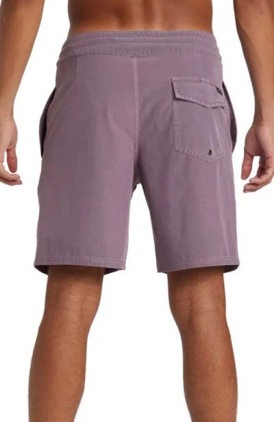 Quiksilver Surfksilk Street Swim Trunks In Pink