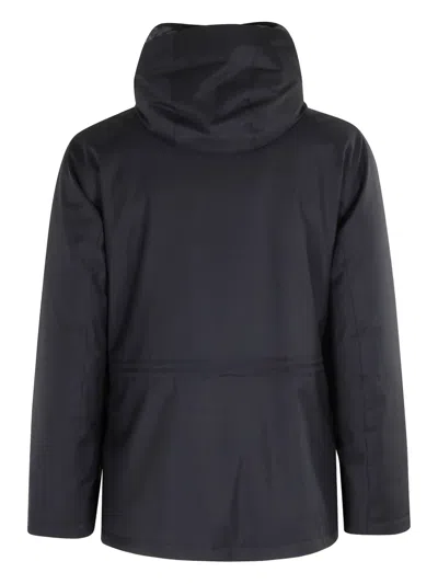 Montecore Hooded Pocket Jacket In Black
